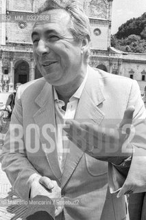 Spoleto, Festival of Two Worlds 1980. Italian Minister of Education Adolfo Sarti / Spoleto, Festival dei due mondi 1980. Il ministro della pubblica istruzione Adolfo Sarti - ©Marcello Mencarini/Rosebud2