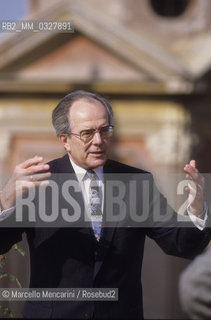 Rome, 1995. German conductor Wolfgang Sawallisch / Roma, 1995. Il direttore dorchestra Wolfgang Sawallisch - ©Marcello Mencarini/Rosebud2