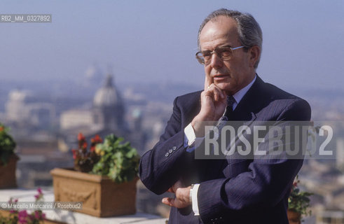 Rome, 1995. German conductor Wolfgang Sawallisch / Roma, 1995. Il direttore dorchestra Wolfgang Sawallisch - ©Marcello Mencarini/Rosebud2