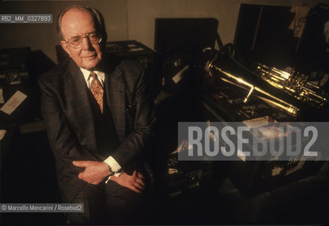 Venice, 1997. German conductor Wolfgang Sawallisch / Venezia, 1997. Il direttore dorchestra Wolfgang Sawallisch - ©Marcello Mencarini/Rosebud2