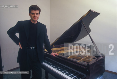 Florence, 1998. Italian baritone opera singer Roberto Scaltriti / Firenze, 1998. Il baritono Roberto Scaltriti - ©Marcello Mencarini/Rosebud2