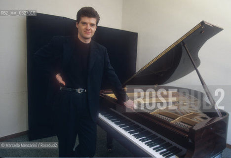 Florence, 1998. Italian baritone opera singer Roberto Scaltriti / Firenze, 1998. Il baritono Roberto Scaltriti - ©Marcello Mencarini/Rosebud2