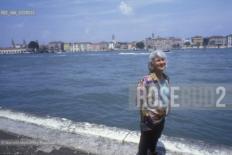 Venezia, 1993. Nuria Schönberg Nono - ©Marcello Mencarini/Rosebud2