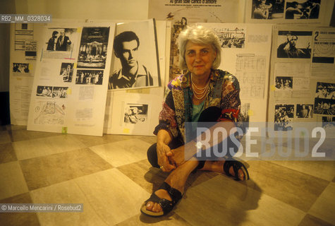 Venezia, 1993. Nuria Schönberg Nono - ©Marcello Mencarini/Rosebud2