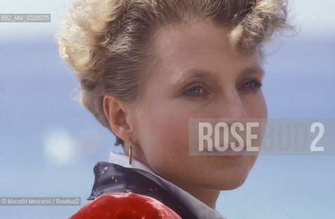 German actress Hanna Schygulla (about 1985) / Lattrice Hanna Schygulla (1985 circa) - ©Marcello Mencarini/Rosebud2