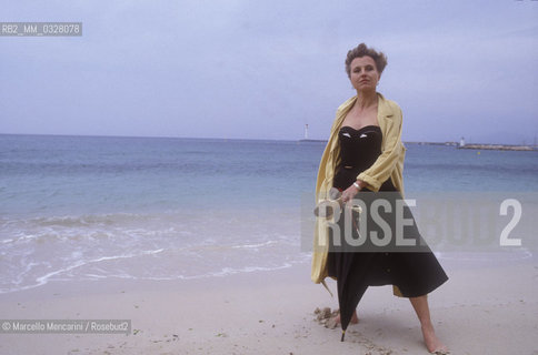 German actress Hanna Schygulla (about 1985) / Lattrice Hanna Schygulla (1985 circa) - ©Marcello Mencarini/Rosebud2