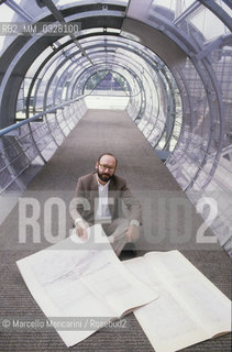 Latina, about 1985. Italian composer Salvatore Sciarrino / Latina, 1985 circa. Il compositore Salvatore Sciarrino - ©Marcello Mencarini/Rosebud2