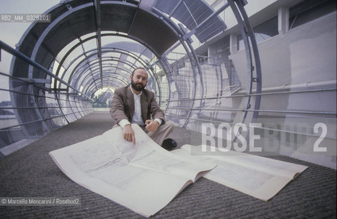 Latina, about 1985. Italian composer Salvatore Sciarrino / Latina, 1985 circa. Il compositore Salvatore Sciarrino - ©Marcello Mencarini/Rosebud2