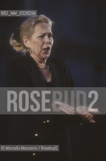 Italian soprano Renata Scotto performing in a recital  (1989) / Il soprano Renata Scotto durante un recital - ©Marcello Mencarini/Rosebud2