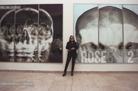 Venice Art Biennale 1997. Self-portrait by Katharina Sieverding / Biennale Arte di Venezia 1997. Autoritratto di Katharina Sieverding - ©Marcello Mencarini/Rosebud2