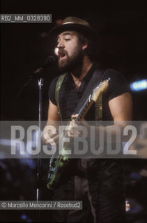 American singer Michael Sembello, about 1985 / Il cantante Michael Sembello, 1985 circa - ©Marcello Mencarini/Rosebud2