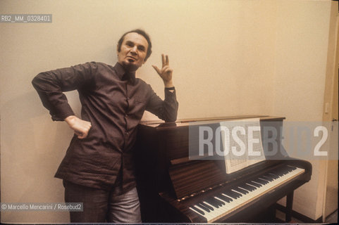 Polish conductor Jerzy Semkov (1981) / Il direttore dorchestra Jerzy Semkov (1981) - ©Marcello Mencarini/Rosebud2