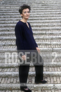 Italian writer Clara Sereni, about 1990 / La scrittrice Clara sereni, 1990 circa - ©Marcello Mencarini/Rosebud2