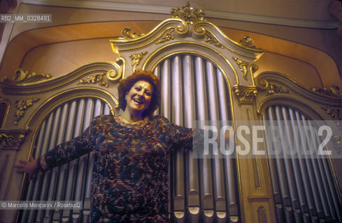 Salzburg, 1991. Italian soprano Luciana Serra / Salisburgo, 1991. Il soprano Luciana Serra - ©Marcello Mencarini/Rosebud2