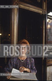 Opera singer Luciana Serra, Venice 1991 / La cantante lirica Luciana Serra, Venezia 1991 - ©Marcello Mencarini/Rosebud2