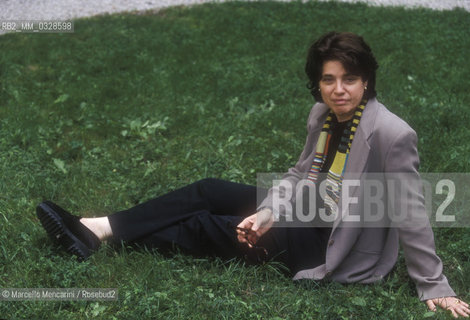 Mantua Literature Festival 1998. American writer Cathleen Shine / Festivaletteratura di Mantova Mantova 1998. La scrittrice Cathleen Shine - ©Marcello Mencarini/Rosebud2