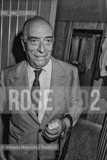 Italian musicologist Francesco Siciliani (about 1980) / Il musicologo Francesco Siciliani (1980 circa) - ©Marcello Mencarini/Rosebud2