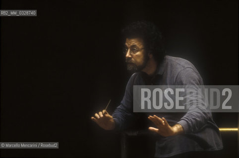 Italian conductor Giuseppe Sinopoli, 1993 / Il direttore dorchestra Giuseppe Sinopoli, 1993 - ©Marcello Mencarini/Rosebud2