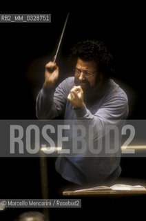 Italian conductor Giuseppe Sinopoli / Il direttore dorchestra Giuseppe Sinopoli - ©Marcello Mencarini/Rosebud2