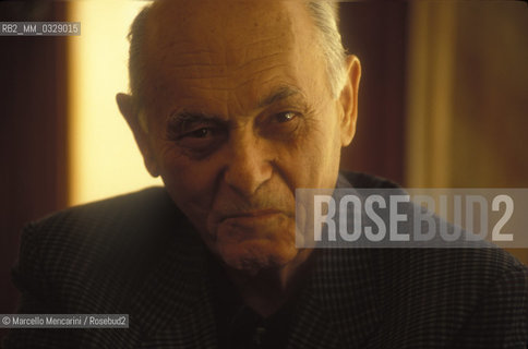 Hungarian-British conductor Geor Solti, 1991 / Il direttore dorchestra Georg Solti, 1991 - ©Marcello Mencarini/Rosebud2