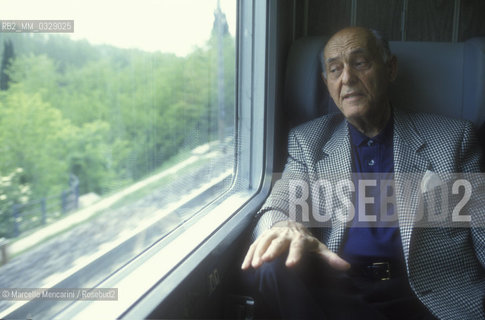 Conductor GEORGE SOLTI, 1991 / GEORG SOLTI, direttore dorchestra, 1991 ©Marcello Mencarini/Rosebud2