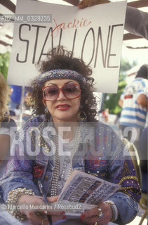 JACKIE STALLONE, 1991 ©Marcello Mencarini/Rosebud2