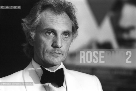 British actor Terence Stamp (about 1985) / Lattore inglese Terence Stamp (1985 circa) - ©Marcello Mencarini/Rosebud2