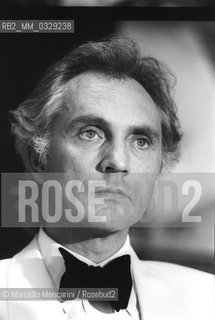 British actor Terence Stamp (about 1985) / Lattore inglese Terence Stamp (1985 circa) - ©Marcello Mencarini/Rosebud2