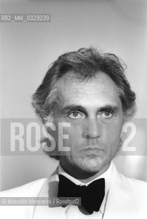 British actor Terence Stamp (about 1985) / Lattore inglese Terence Stamp (1985 circa) - ©Marcello Mencarini/Rosebud2