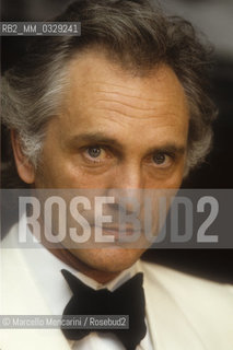 British actor Terence Stamp (about 1985) / Lattore inglese Terence Stamp (1985 circa) - ©Marcello Mencarini/Rosebud2