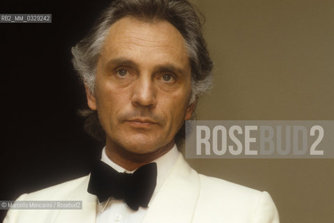 British actor Terence Stamp (about 1985) / Lattore inglese Terence Stamp (1985 circa) - ©Marcello Mencarini/Rosebud2