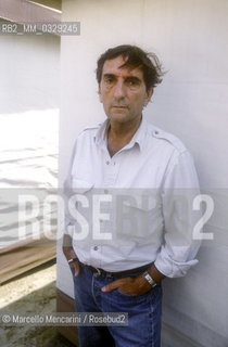 Venice Lido, Venice Film Festival, 1988. American actor Harry Dean Stanton / Lido di Venezia, Mostra del Cinema di Venezia 1988. Lattore Harry Dean Stanton - ©Marcello Mencarini/Rosebud2