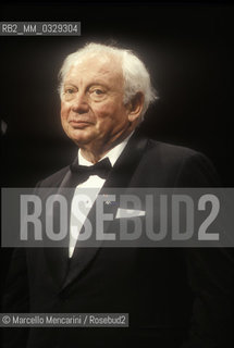 Venice, 1996. Violinist Isaac Stern / Venezia, 1996.Il violinista Isaac Stern - ©Marcello Mencarini/Rosebud2