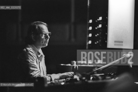 Venice, 1982. German composer Karlheinz Stockhausen / Venezia, 1982. Il compositore Karlheinz Stockhausen - ©Marcello Mencarini/Rosebud2