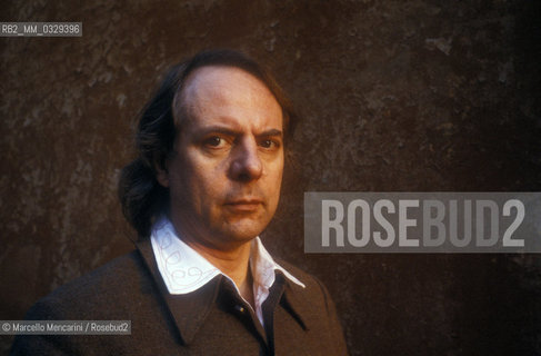 Rome, 1980. German composer Karlheinz Stockhausen / Roma, 1980. Il compositore Karlheinz Stockhausen - ©Marcello Mencarini/Rosebud2