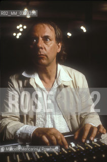 Venice, 1982. German composer Karlheinz Stockhausen / Venezia, 1982. Il compositore Karlheinz Stockhausen - ©Marcello Mencarini/Rosebud2