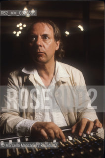 Venice, 1982. German composer Karlheinz Stockhausen / Venezia, 1982. Il compositore Karlheinz Stockhausen - ©Marcello Mencarini/Rosebud2