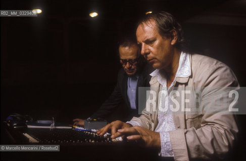 Venice, 1982. German composer Karlheinz Stockhausen / Venezia, 1982. Il compositore Karlheinz Stockhausen - ©Marcello Mencarini/Rosebud2