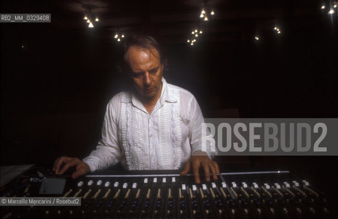 Venice, 1982. German composer Karlheinz Stockhausen / Venezia, 1982. Il compositore Karlheinz Stockhausen - ©Marcello Mencarini/Rosebud2