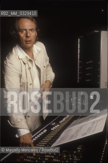 Venice, 1982. German composer Karlheinz Stockhausen / Venezia, 1982. Il compositore Karlheinz Stockhausen - ©Marcello Mencarini/Rosebud2