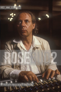 Venice, 1982. German composer Karlheinz Stockhausen / Venezia, 1982. Il compositore Karlheinz Stockhausen - ©Marcello Mencarini/Rosebud2