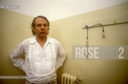 Venice, 1982. German composer Karlheinz Stockhausen / Venezia, 1982. Il compositore Karlheinz Stockhausen - ©Marcello Mencarini/Rosebud2