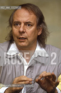 Venice, 1982. German composer Karlheinz Stockhausen / Venezia, 1982. Il compositore Karlheinz Stockhausen - ©Marcello Mencarini/Rosebud2