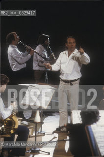 Venice, 1982. German composer Karlheinz Stockhausen / Venezia, 1982. Il compositore Karlheinz Stockhausen - ©Marcello Mencarini/Rosebud2