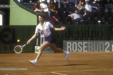 Roma, 1987. Czech tennis player Helena Sukova / Roma, 1987. La tennista ceca Helena Sukova - ©Marcello Mencarini/Rosebud2