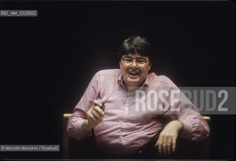 Rome, 1995. British conductor Jeffrey Tate during a rehearsal / Roma, 1995. Il direttore dorchestra Jeffrey Tate durante una prova - ©Marcello Mencarini/Rosebud2