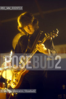 British guitarist Mick Taylor, about 1980 / Il chitarista Mick Taylor, 1980 circa - ©Marcello Mencarini/Rosebud2