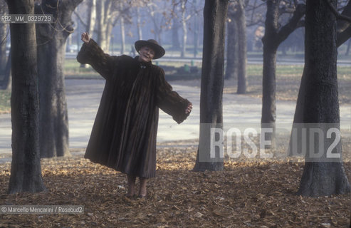 Milan, 1992. Italian soprano Renata Tebaldi / Milano, 1992. Il soprano Renata Tebaldi - ©Marcello Mencarini/Rosebud2