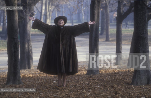 Milan, 1992. Italian soprano Renata Tebaldi / Milano, 1992. Il soprano Renata Tebaldi - ©Marcello Mencarini/Rosebud2