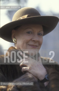 Milan, 1992. Italian soprano Renata Tebaldi / Milano, 1992. Il soprano Renata Tebaldi - ©Marcello Mencarini/Rosebud2